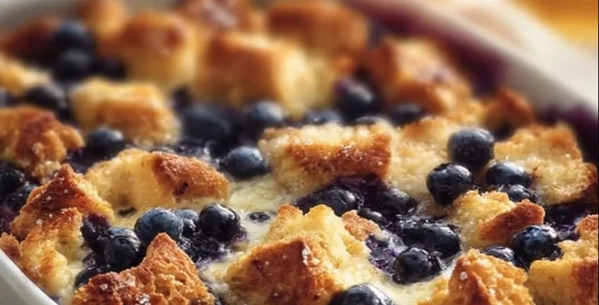 Blueberry French Toast Casserole