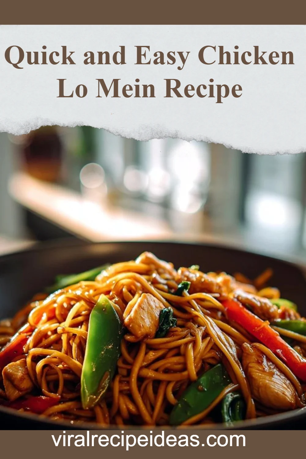 Chicken Lo Mein Recipe