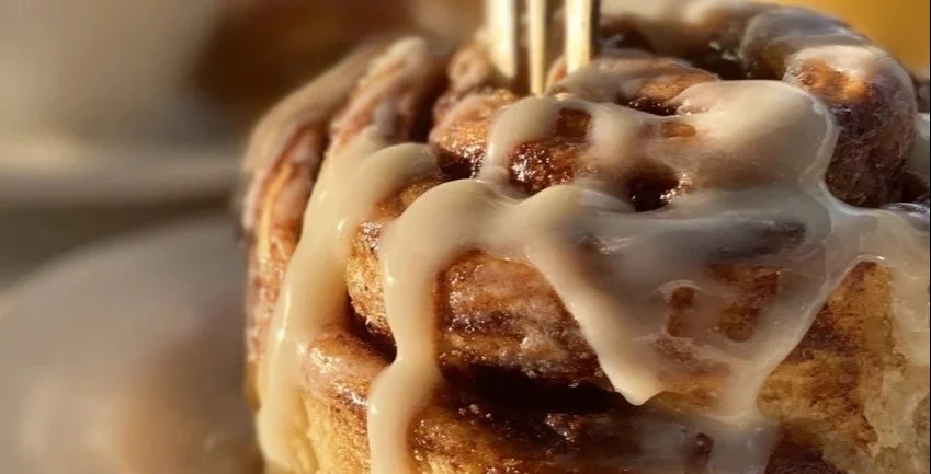 Cinnamon Roll Pancakes