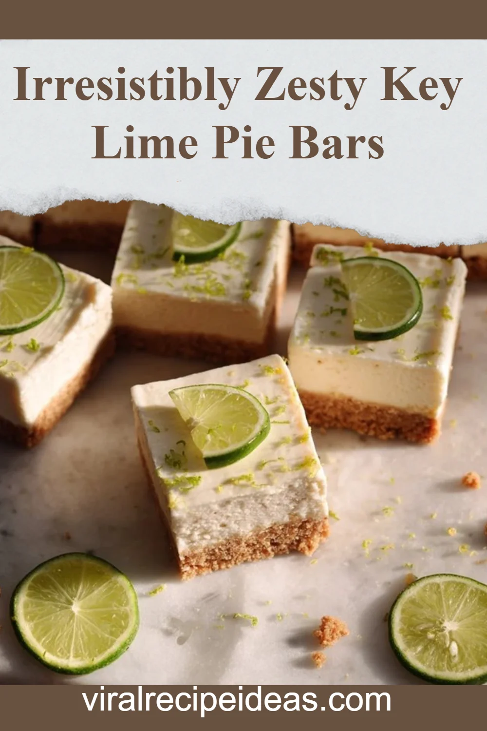 Key Lime Pie Bars