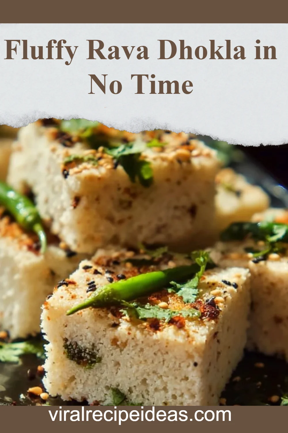 Semolina Steamed Cake